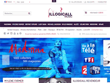 Tablet Screenshot of illogicall-music.fr